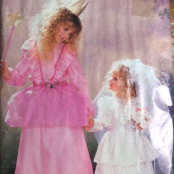 SEWING Pattern Dress Up Halloween-Butterick Princess Costumes (Sizes 2-14) - Picture 2 of 5